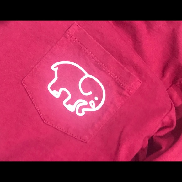 IVORY ELLA Elephant Graphic Long Sleeve Tee Shirt Sz Medium - Picture 6 of 8